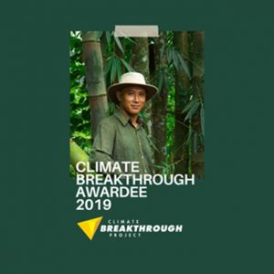 arief rabik the climate breakthrough awardee 2019