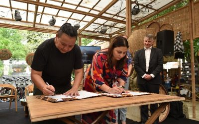 Diageo Indonesia Gandeng Yayasan Bambu Lestari Lestarikan Air Melalui Desa Bambu Agroforestri