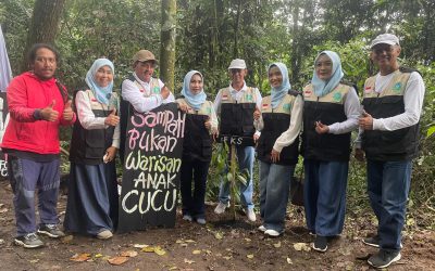 Penanaman Bambu di Mojokerto